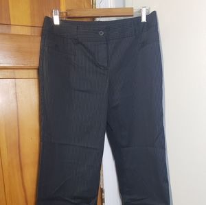 Trixie + Lulu Women's Pinstriped Cropped Pants